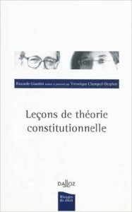 Lecons de théorie constitutionnelle