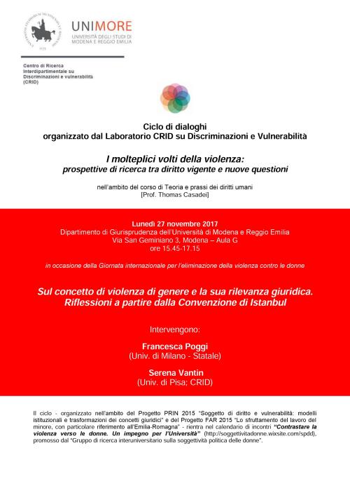 Seminario 27 novembre